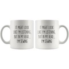 Load image into Gallery viewer, Sarcastic Sewing Coffee Mug