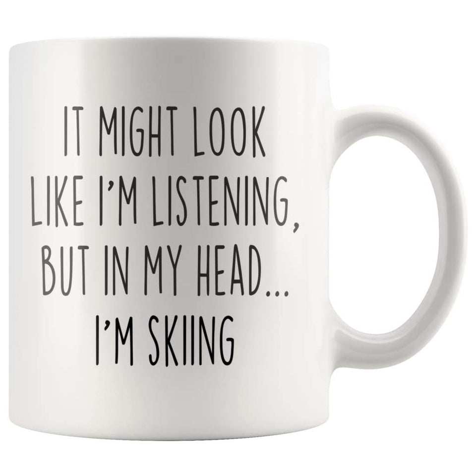 Sarcastic Skiing Coffee Mug