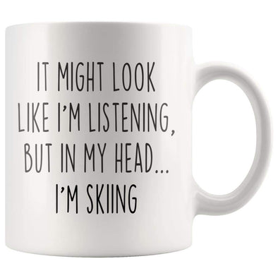 Sarcastic Skiing Coffee Mug | Funny Gift for Skier $14.99 | 11oz Mug Drinkware