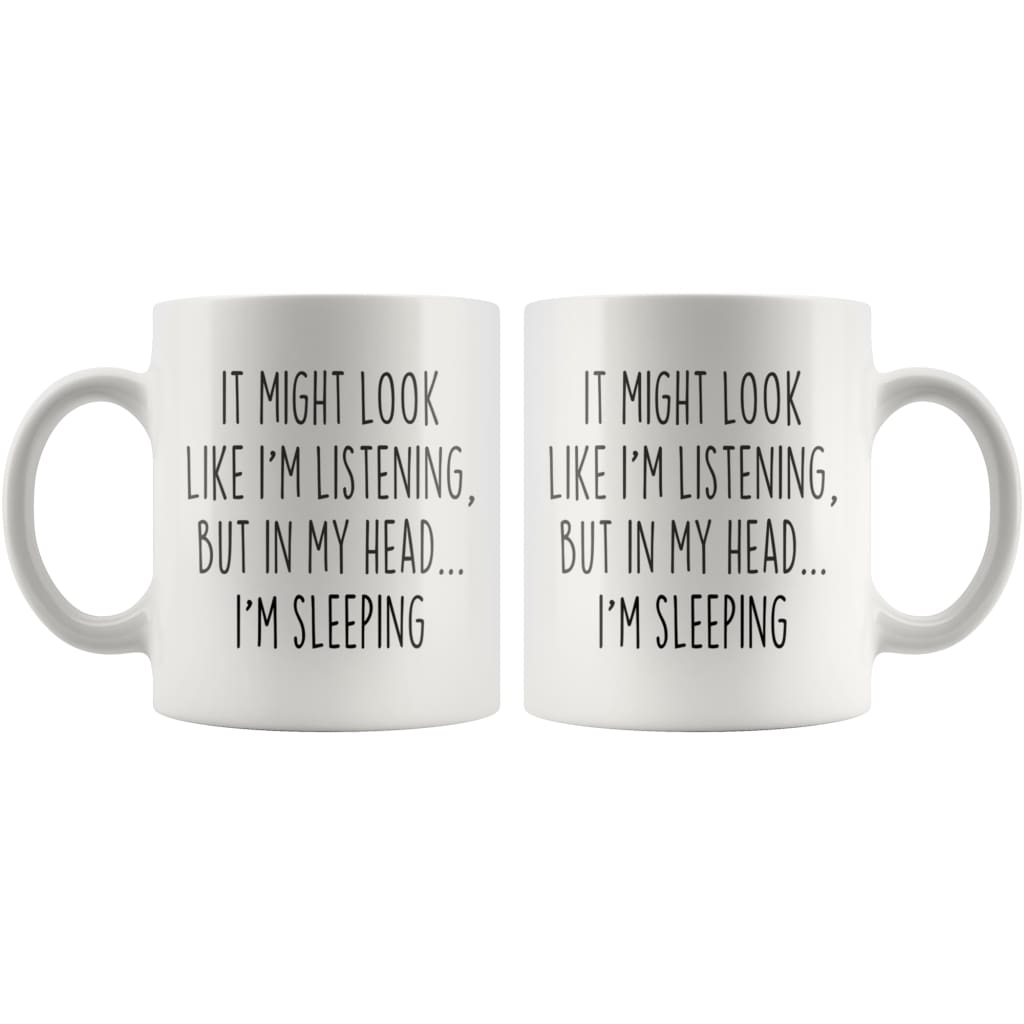 Sarcastic Sleeping Coffee Mug — photo 2