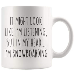 Load image into Gallery viewer, Sarcastic Snowboarding Coffee Mug