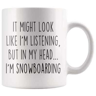 Sarcastic Snowboarding Coffee Mug | Funny Gift for Snowboarder $14.99 | 11oz Mug Drinkware