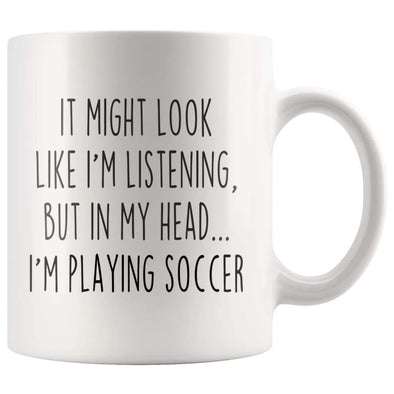 Sarcastic Soccer Coffee Mug | Funny Soccer Gift $14.99 | 11oz Mug Drinkware