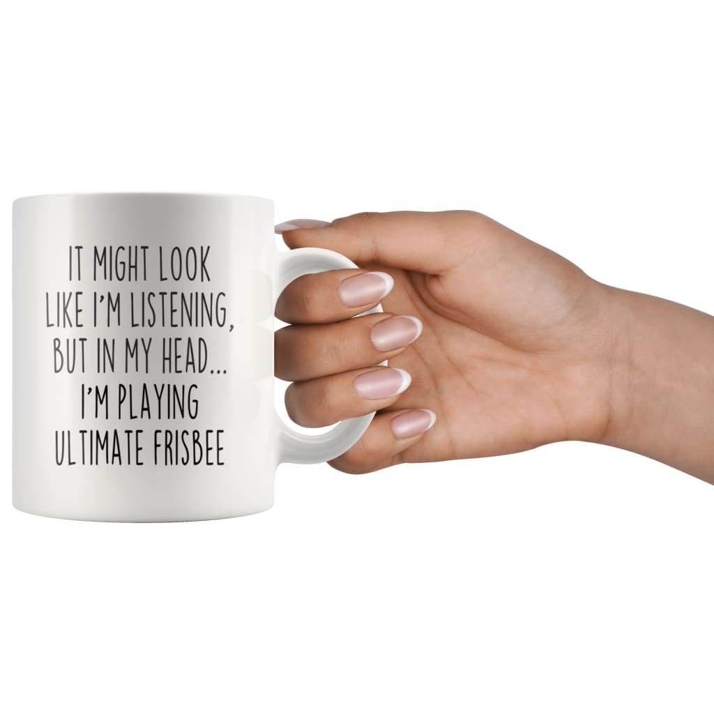 Sarcastic Ultimate Frisbee Coffee Mug | Funny Ultimate Frisbee Gift $13.99 | Drinkware