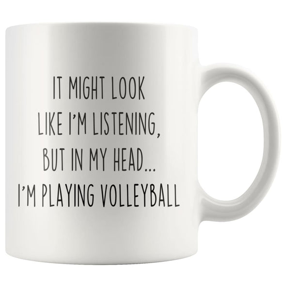 Sarcastic Volleyball Coffee Mug | Funny Gift for Volleyball Player $13.99 | 11oz Mug Drinkware