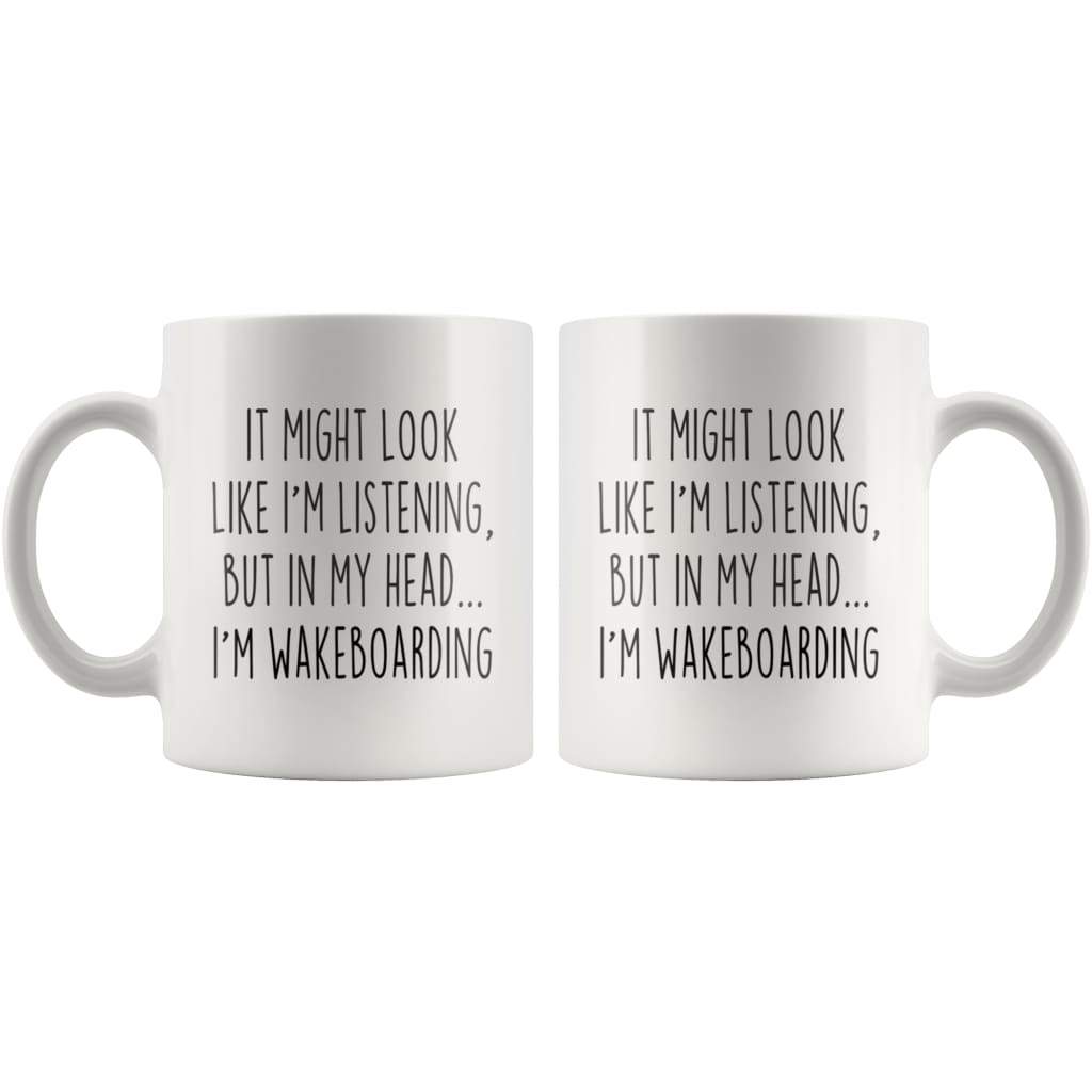 Sarcastic Wakeboarding Coffee Mug | Funny Wakeboarding Gift $14.99 | Drinkware