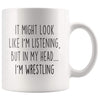 Sarcastic Wrestling Coffee Mug | Funny Gift for Wrestler $13.99 | 11oz Mug Drinkware