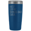 Step Dad Gifts Bonus Dad Gifts Best Bonus Dad Ever 20oz Insulated Tumbler Personalized Color $29.99 | Blue Tumblers