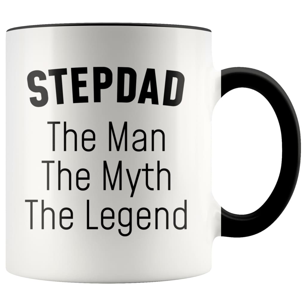 Step Dad Gifts Step Dad The Man The Myth The Legend Step Dad Christmas Birthday Father's Day Coffee Mug — photo 1