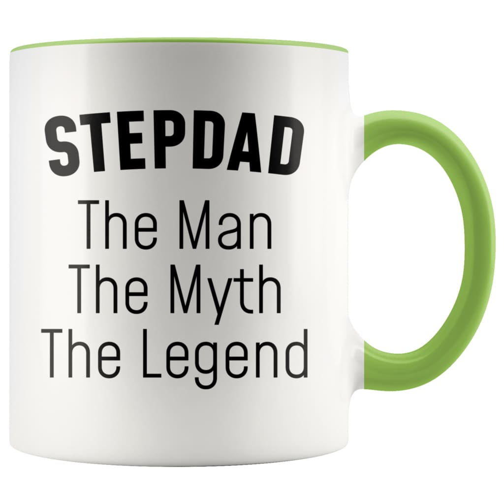 Step Dad Gifts Step Dad The Man The Myth The Legend Step Dad Christmas Birthday Father's Day Coffee Mug — photo 3