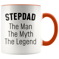 Load image into Gallery viewer, Step Dad Gifts Step Dad The Man The Myth The Legend Step Dad Christmas Birthday Father&amp;#39;s Day Coffee Mug