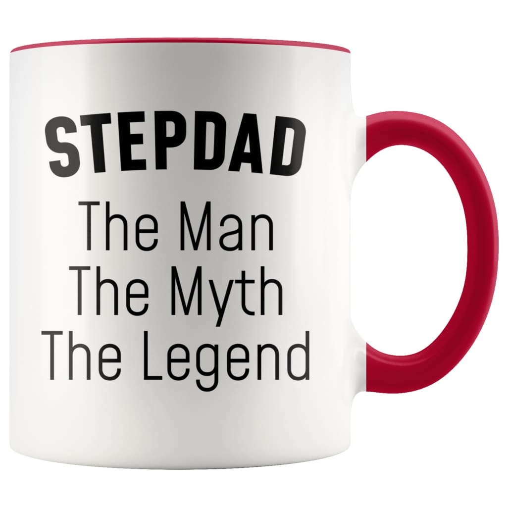 Step Dad Gifts Step Dad The Man The Myth The Legend Step Dad Christmas Birthday Father's Day Coffee Mug — photo 6
