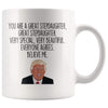 Step Daughter Coffee Mug | Funny Trump Gift for Stepdaughter $14.99 | Funny Stepdaughter Mug Drinkware
