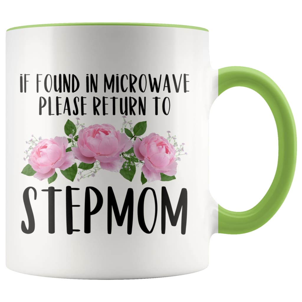 Step Mom Gift Ideas for Mother's Day If Found In Microwave Please Return To Stepmom Coffee Mug Tea Cup 11 ounce — photo 3