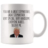 Stepbrother Trump Mug | Funny Trump Gift for Stepbrother $14.99 | Step Brother Mug Drinkware