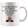 Stepbrother Trump Mug | Funny Trump Gift for Stepbrother $14.99 | Step Brother Mug Drinkware