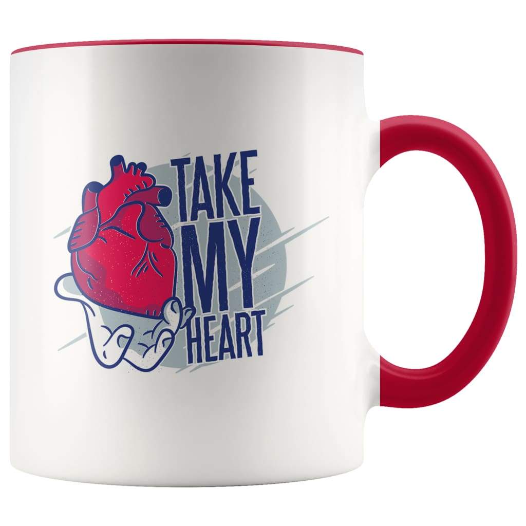 Take My Heart Coffee Mug - In Love Mug — photo 6
