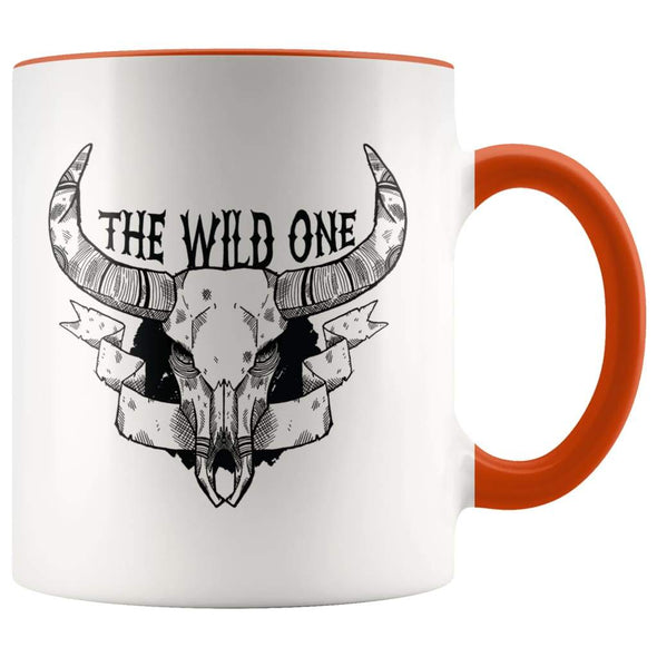 The Wild One Coffee Mug - Orange - Custom Made Drinkware