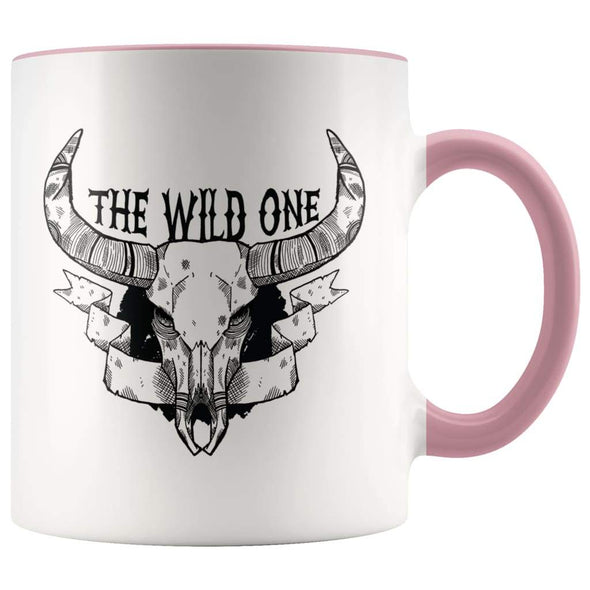 The Wild One Coffee Mug - Pink - Custom Made Drinkware