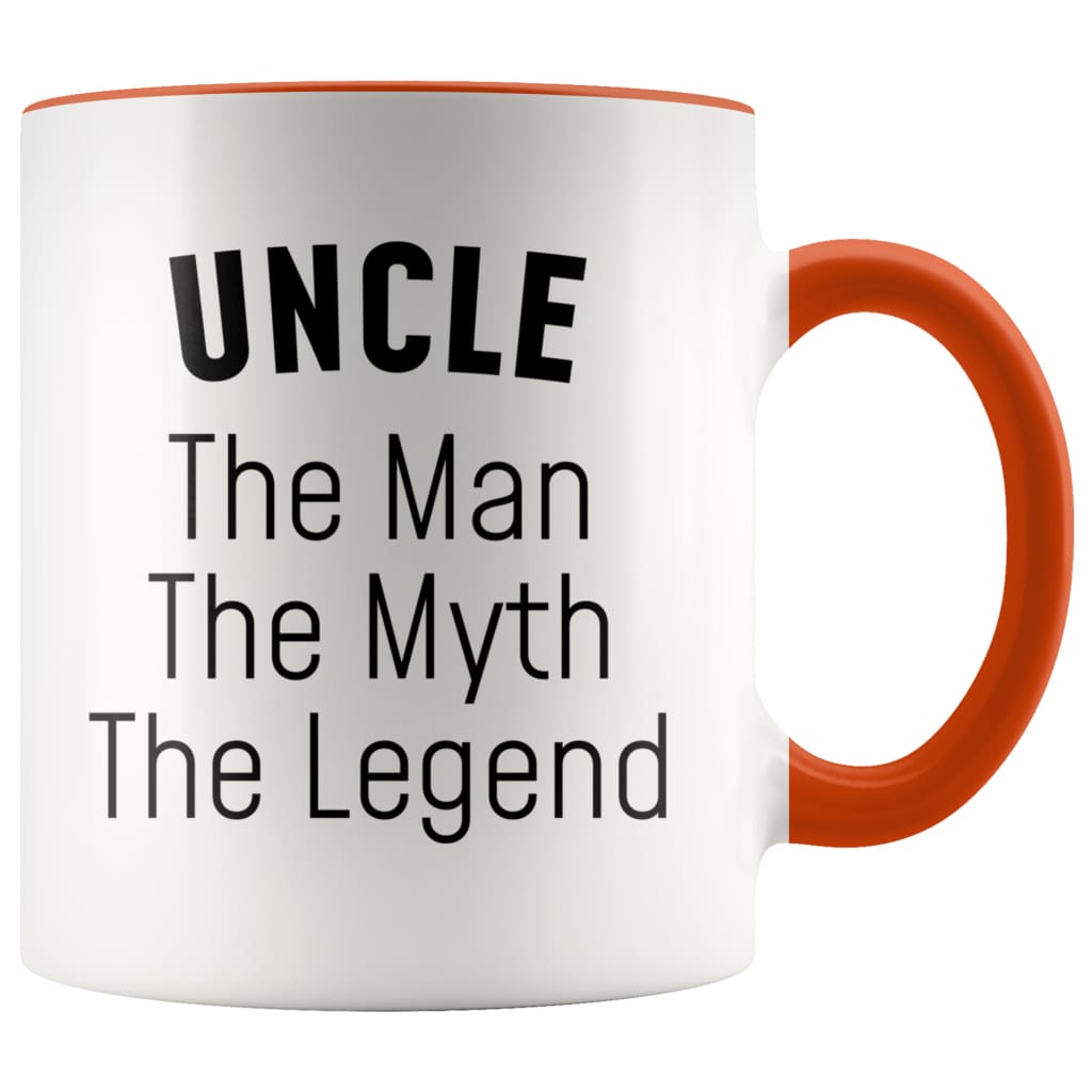 Uncle Gifts Uncle The Man The Myth The Legend Uncle Christmas Birthday Coffee Mug — photo 4