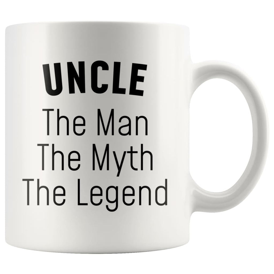 Uncle Gifts Uncle The Man The Myth The Legend Uncle Christmas Birthday Coffee Mug