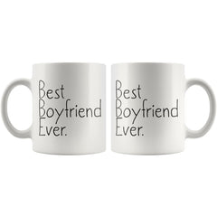Load image into Gallery viewer, Unique Boyfriend Gift: Best Boyfriend Ever Mug Anniversary Gift Birthday Gift for Boyfriend Coffee Mug Tea Cup White
