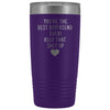 Unique Boyfriend Gift: Funny Travel Mug Best Boyfriend Ever! Vacuum Tumbler | Gifts for Boyfriend $29.99 | Purple Tumblers