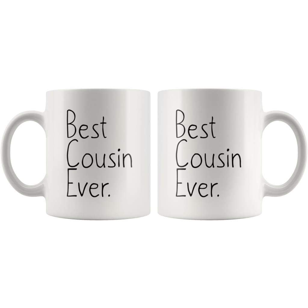 Unique Cousin Gift: Best Cousin Ever Mug Christmas Gift Birthday Gift Cousin Men Women Coffee Mug Tea Cup White — photo 4