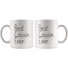 Load image into Gallery viewer, Unique Cousin Gift: Best Cousin Ever Mug Christmas Gift Birthday Gift Cousin Men Women Coffee Mug Tea Cup White