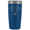 Unique Cousin Gift: Funny Travel Mug Best Cousin Ever! Vacuum Tumbler | Gifts for Cousin $29.99 | Blue Tumblers