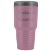 Unique Cousin Gift: Old English Badass Cousin Insulated Tumbler 30 oz $38.95 | Light Purple Tumblers
