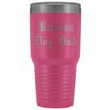 Unique Dog Dad Gift: Old English Badass Dog Dad Insulated Tumbler 30 oz $38.95 | Pink Tumblers