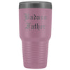 Unique Father Gift: Old English Badass Father Insulated Tumbler 30 oz $38.95 | Light Purple Tumblers