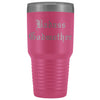 Unique Godmother Gift: Personalized Old English Badass Godmother Insulated Tumbler 30oz $38.95 | Pink Tumblers