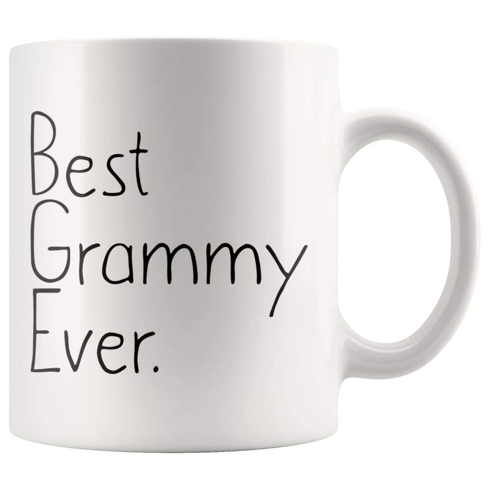 Unique Grammy Gift: Best Grammy Ever Mug Mother's Day Gift Birthday Gift Christmas Gift New Grammy Gift Coffee Mug Tea Cup White