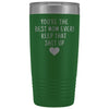 Unique Mom Gift: Funny Travel Mug Best Mom Ever! Vacuum Tumbler | Gifts for Mom $29.99 | Green Tumblers