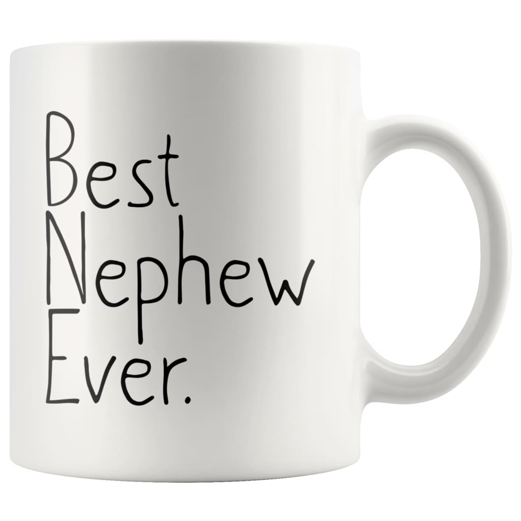 Unique Nephew Gift: Best Nephew Ever Mug Christmas Gift Birthday Gift Nephew Graduation Gift Coffee Mug Tea Cup White — photo 1