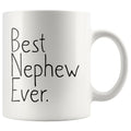 Unique Nephew Gift: Best Nephew Ever Mug Christmas Gift Birthday Gift Nephew Graduation Gift Coffee Mug Tea Cup White $14.99 | 11 oz