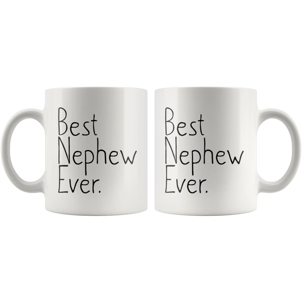 Unique Nephew Gift: Best Nephew Ever Mug Christmas Gift Birthday Gift Nephew Graduation Gift Coffee Mug Tea Cup White — photo 4