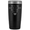 Unique Niece Gift: Funny Travel Mug Best Niece Ever! Vacuum Tumbler | Gifts for Niece $29.99 | Black Tumblers