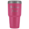 Unique Niece Gift: Personalized Old English Badass Niece Special Graduation Insulated Tumbler 30oz $38.95 | Pink Tumblers