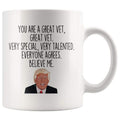 Veterinarian Coffee Mug | Funny Trump Gift for Veterinarians $14.99 | Funny Vet Mug Drinkware