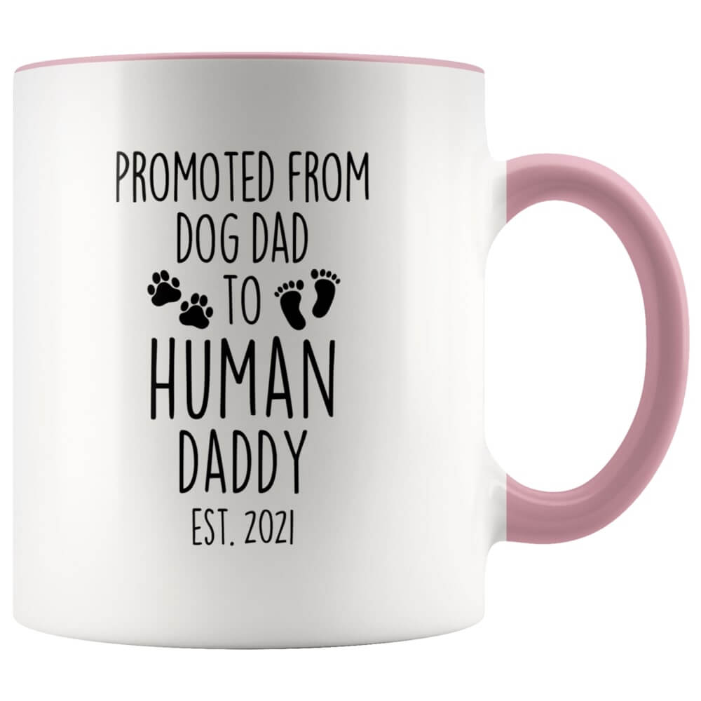 Dog Dad to Human Daddy Mug — Est. 2022 — photo 5